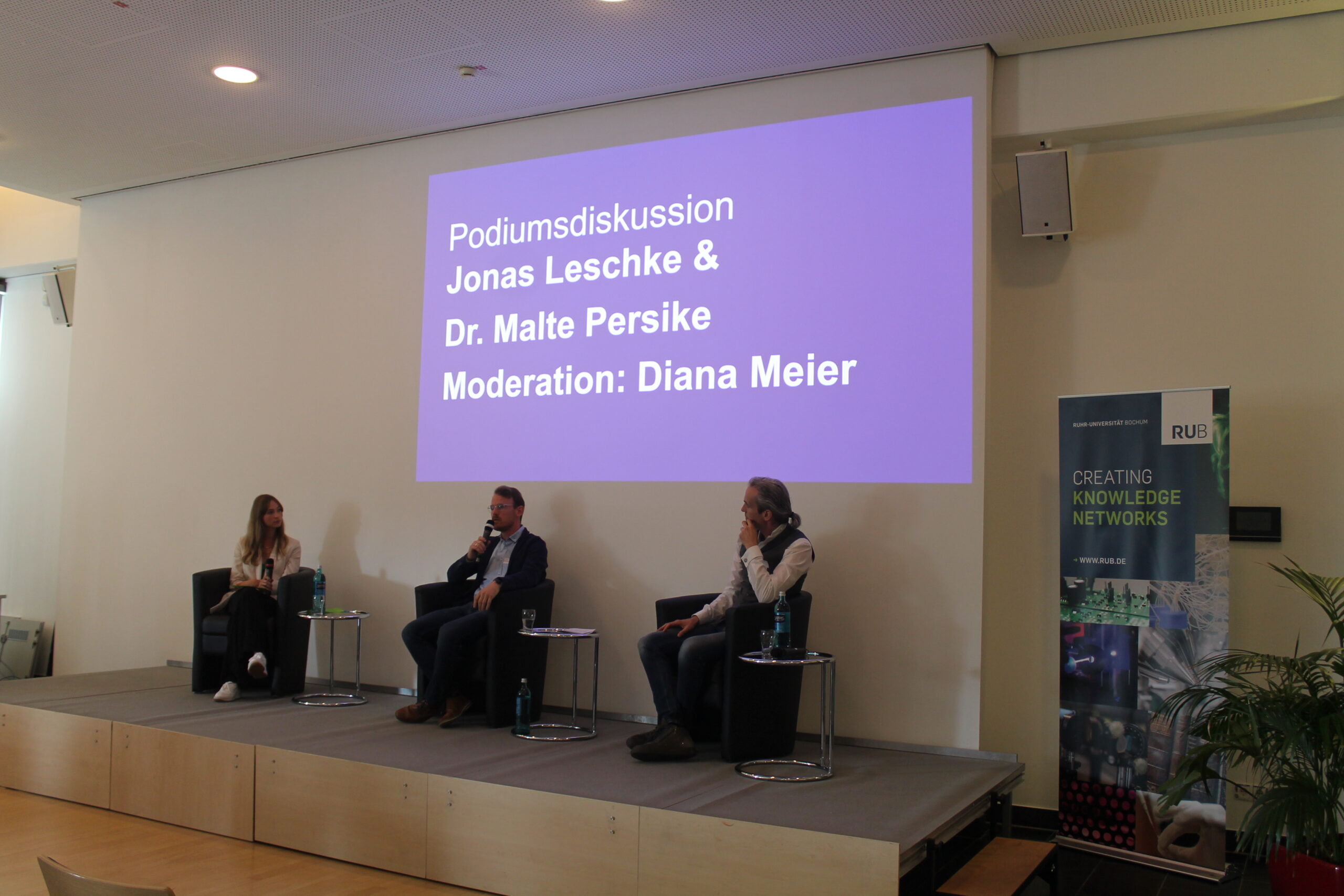 Learning AID am 30.08.2022: Podiumsdiskussion mit Dr. Malte Persike, Jonas Leschke und Diana Meier