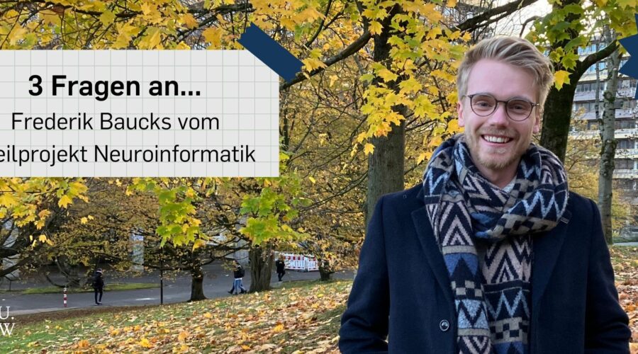 3 Fragen an Frederik Baucks