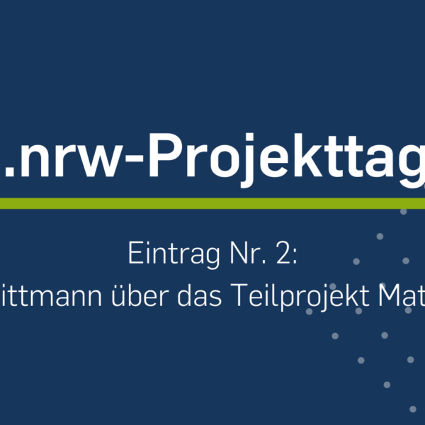 KI:edu.nrw Projekttagebuch 2