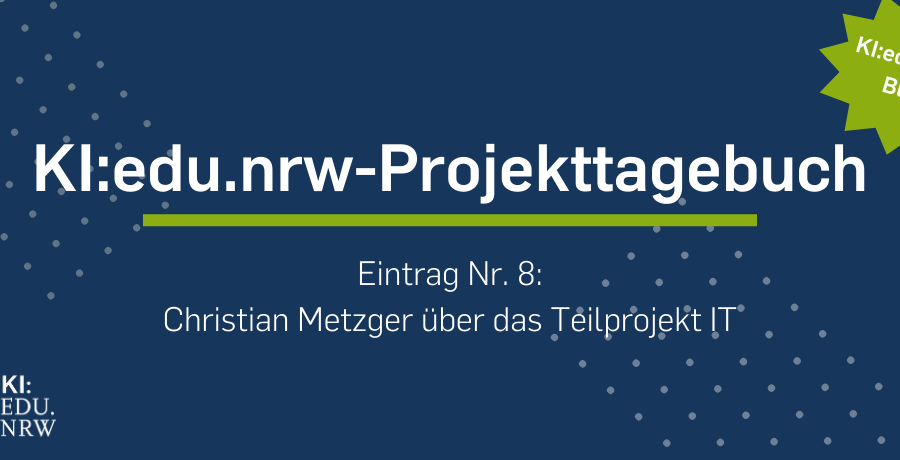 Beitragsbild KI:edu.nrw-Projekttagebuch 8