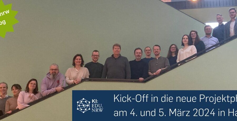 Kick-Off in die neue Projektphase Gruppenbild