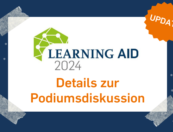Beitragsbild Learning AID Details zur Podiumsdiskussion