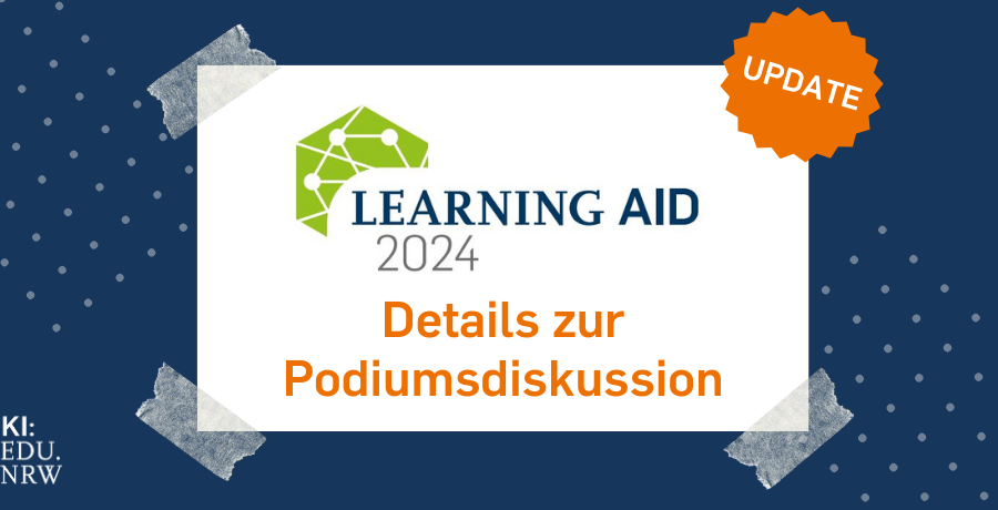 Beitragsbild Learning AID Details zur Podiumsdiskussion