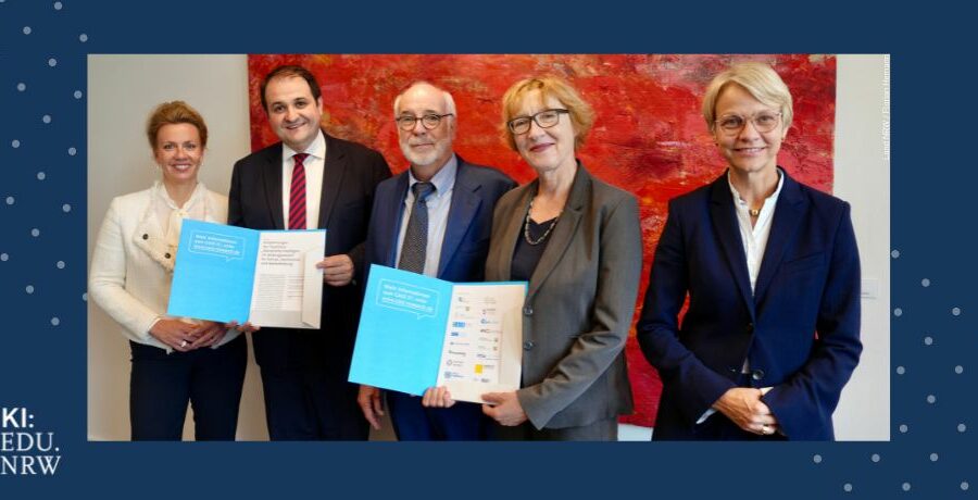 Beitragsbild Taskforce KI im Bildungswesen überreicht Empfehlungen