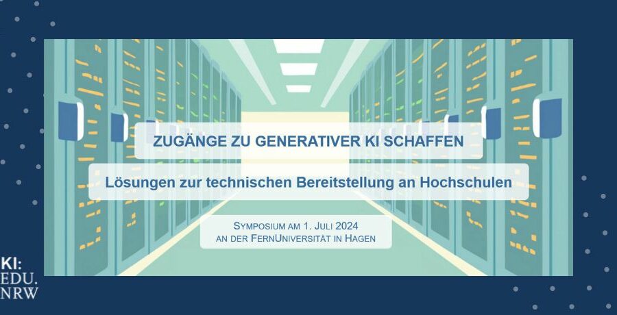 Beitragsbild Zugänge zu generativer KI schaffen