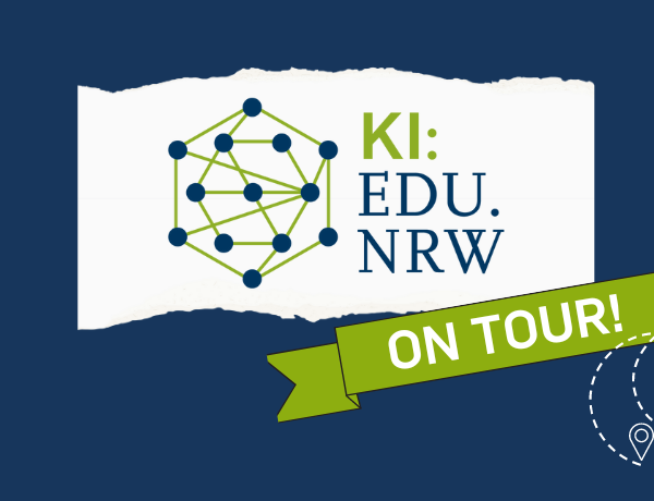 Beitragsbild KI:edu.nrw on tour