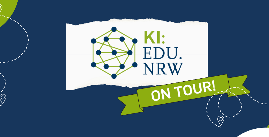 Beitragsbild KI:edu.nrw on tour