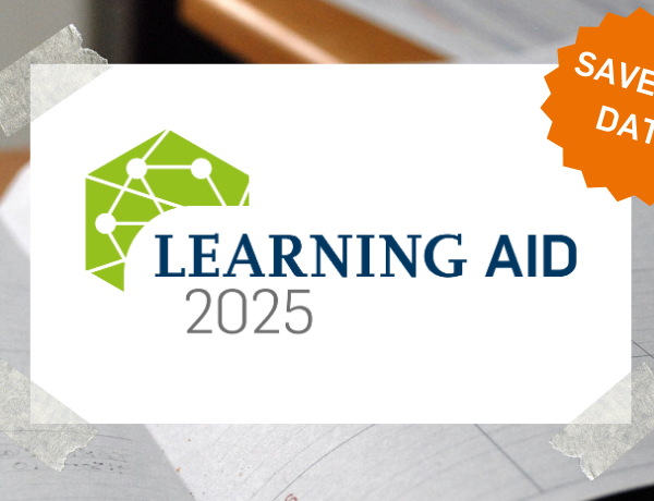 Beitragsbild Learning AID 2025 Save the Date
