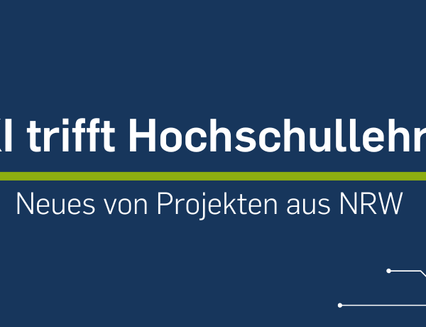 Beitragsbild KI trifft Hochschullehre