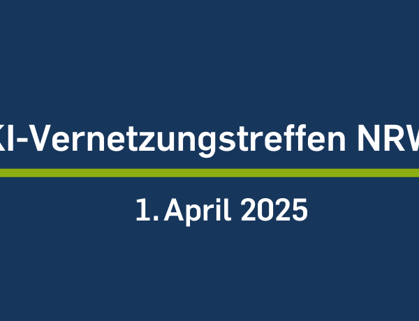 Beitragsbild KI-Vernetzungstreffen NRW jetzt anmelden