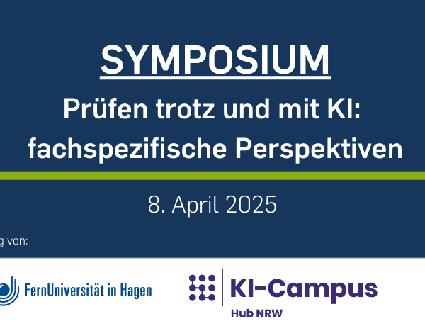 Beitragsbild Symposium Prüfen mit KI jetzt anmelden