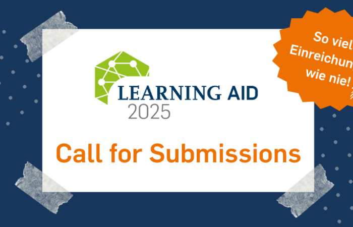 Learning AID 2025 Call for Submission ist abgeschlossen und hat so viele Einreichungen wie nie