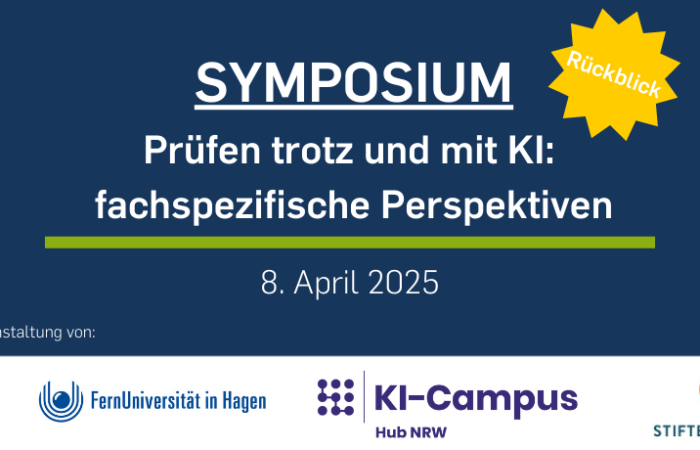 Nachbericht zum Symposium Prüfen trotz und mit KI