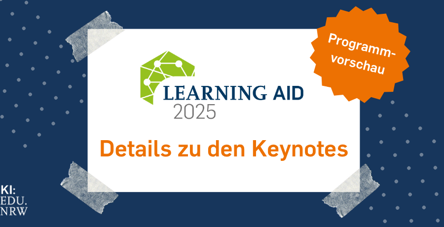 Beitragsbild Keynotes auf der Learning AID 2025