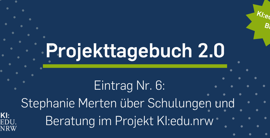 Beitragsbild Projekttagebuch 2.0 Schulung und Beratung mit Stephanie Merten