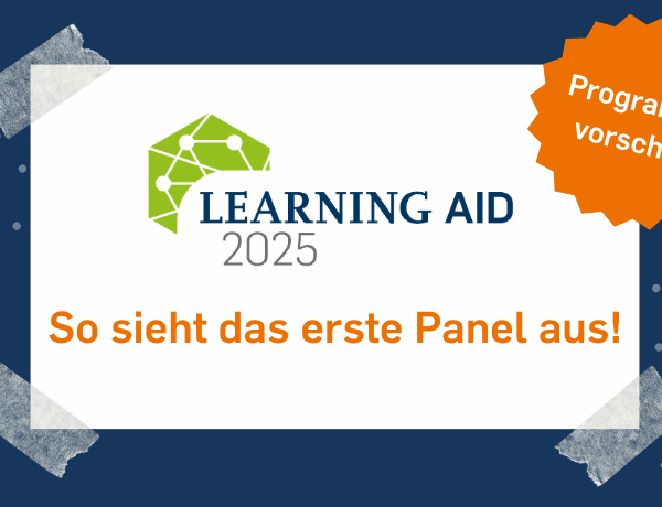 Beitragsbild erstes Panel auf der Learning AID 2025