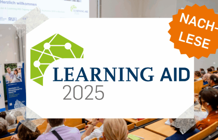 Beitragsbild Learning AID 2025 Nachlese