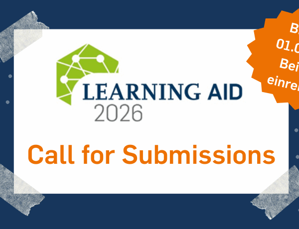 Learning AID 2026 Call für Submissions - bis 01.03. Beiträge einreichen