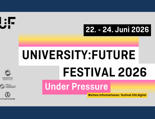 Beitragsbild: University:Future Festival "Under Pressure" findet am 22-24. Juni 2026 statt