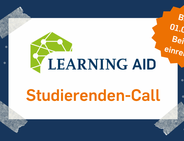 Learning Aid 2026: Studierenden Call Bis zum 01.03.2026 Beiträge einreichen!