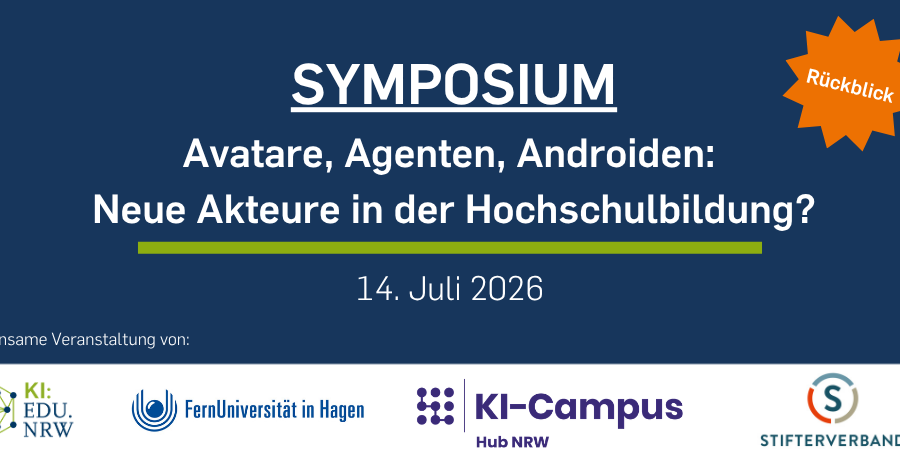 KI-Symposium zu Avataren, Agenten und Andrioden
